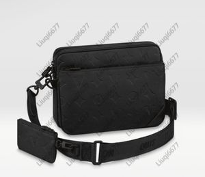 10A Luxurys Designer-Tasche für Herren und Damen, 3-teiliges Set, Trio-Umhängetasche, echtes Leder, Geldbörse, Umhängetasche, Shopping, Umhängetasche, Handtaschen, Geldbörsen, Einkaufstasche, Rucksack mit Box