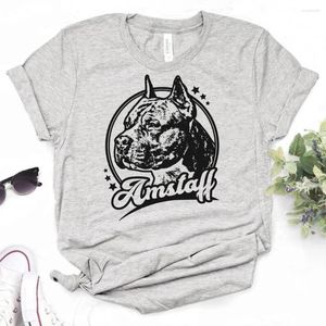 Женские футболки, футболка Amstaff, женские футболки Harajuku, манга, аниме, японская одежда для девочек