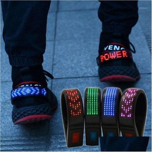 Smart Wristbands Led Shoes Clip Light Ip67 Waterproof Night Warning Lights Decoration For Cycling Street Dance .1 Drop Delivery Cell P Otisp