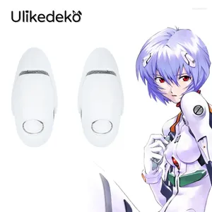 Fontes de festa 2 peças grampos de cabelo rei ayanami cosplay acessórios de anime japonês asuka langley soryu grampos de cabelo