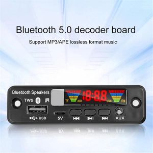 Bluetooth 5.0 APE MP3 Decoder Board Handsfree TWS Wireless FM Radio Player USB AUX TF For Car Speaker