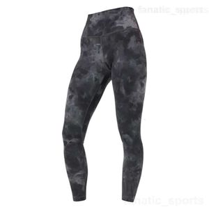 Lu Align Lu Mulher Yoga Gym Calças Compridas Treinamento Nu Calça de Comprimento Total Cor Sólida Yogas Jogging Sweatpants Calças de Fitness Apertadas Exercis 7 High s