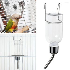 Altre forniture per uccelli Alimentatori automatici portatili Distributori d'acqua Bottiglie sospese per piccoli animali Coniglio Gatto che beve Alimentazione per animali domestici