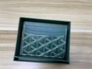 10A gy Кожаный кошелек для карт Роскошный дизайнерский принт с рисунком Кожаный мужской и женский кошелек для карт с коробкой оптом