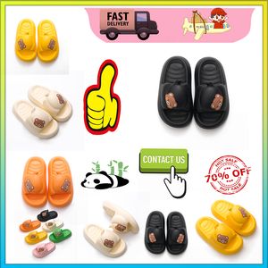 Designer platform Little Bear Slipper casual Slippers womans mens wear Light weight breathable super soft Summer heel outdoors beach Shoes