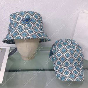 Designer Bucket Hat Baseball Cap Adjustable Hats For Men Woman Fitted Hats Casquette Femme Luxe Gorras Full Geometric Pattern Sun Hats