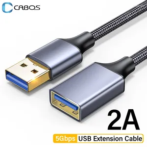 Förlängningskabel USB 3.0 till kvinnlig förlängningssladd för smart TV PS4 PS3 Xbox One SSD Laptop USB3.0 Data