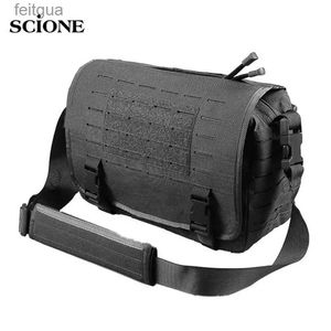 Camera bag accessories Laser Molle Military Laptop Bag Tactical Bags Computer Backpack Messenger Fanny Belt Shouder Camping Outdoor Sports Pack XA92A YQ240204