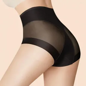 Calcinha feminina sexy cuecas sem costura hip elevador mulheres briefs cintura alta barriga controle elástico calcinha para recuperação pós-parto