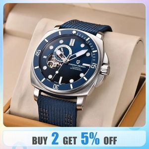 Pagani Design Brand Sports Men Mechanical Watch Fashion Sapphire 200m Watertof Automatic Timecode Relogio Masculino 240123