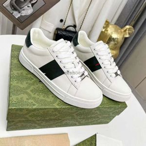 New Ace Italy Luxury Sneakers Platform Low Men Women Shoes Casual Dress Trainers broderade Ace Bee White Green Red 1977S Stripes Mens Shoe Walking Sneaker 1.25 05 05