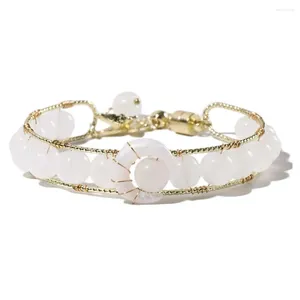 Accessori Braccialetti Accessori Amore tra fata e diavolo farfalla a sospensione in stile cinese Bragglew Women Bracciale perle Bracciale Moda di moda