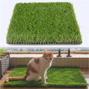 Decorative Flowers High Quality Grass Artificial Turfing Garden Pet Toilet For Dog Pee Outdoor Indoor Decorate Washable Fake Mat Rug Lawn