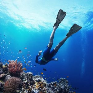 Profissional mergulho pé barbatanas ajustável adulto natação conforto nadadeiras equipamentos esportes aquáticos 240123