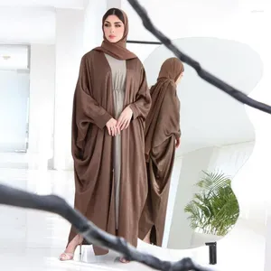 Ethnic Clothing Ramadan Eid Muslim Women's Long Dress Islamic Cardigan Femme Arab Kaftan Morocco Robe Turkish Abaya Dubai Middle East