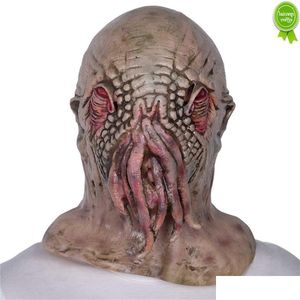 Designer Masks New Lovecraft Cthhu Monster Alien Octopus Mask Halloween Fancy Dress Props Scary Animal Drop Delivery Home Garden House Dhjih