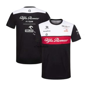 F1 camiseta f1 2024 verão masculino camiseta casual esportes respirável manga curta secagem rápida af1 130