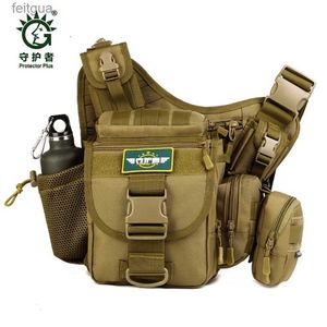 Bolsa de câmera acessórios DSLR Bolsa Camping Tático Exército Mensageiro Homem Bolsa Homens Sela Camuflagem Bolsas de Ombro À Prova D 'Água Militar Crossbody YQ240204