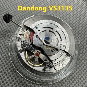 Titta på reparationssatser Dandong Factory VSF 3135 Automatisk mekanisk rörelse Blue Balance Wheel vs Clean för 116610 Sub