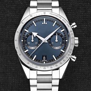 Män tittar på 40,5 mm Cal.9906 Ovement Mechanical Automatic Men's Wristwatches Speed ​​Master 57 Sapphire