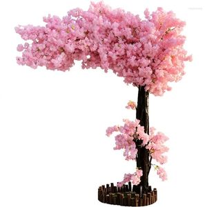 装飾的な花人工桜の木の床床シミュレーション花飾り大きな桃のウェディングホームアウトドアガーデンエルデコレーション