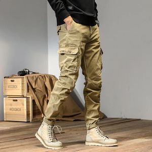 Pantaloni cargo Pantaloni cargo Uomo Casual Multi-tasche Pantaloni maschili Pantaloni sportivi moda Streetwear Techwear Pantalon Camuflaje Hombre Uomo 240125