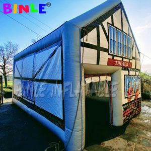 Großhandel Mordern 8x5m Party Outdoor Party Inblodable Bar Pub Tent Tent Nightclub House für Gartengebrauch