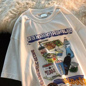 Regatas masculinas hip hop camiseta de manga curta camiseta grunge impressão streetwear harajuku oversized t engraçado roupas femininas