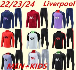 2023 2024 Men Soccer Tracksuit 22 23 24 Soccer Jersey Kids Football Training Suit Tracksuits Sursetement Foot Chandal Jogging Kits Set Axa