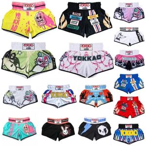 Mens Shorts Thai Boxing Quick Dry Breathable Combat MMA Sanda Taekwondo Martial Arts Sports Training