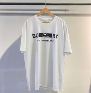 Haftowanie drukowania Buress T Shirt Casual MMS z monogramem nadruku krótkiego rękawu na sprzedaż luksusowe męskie odzież Hip Ostroć bawełniana