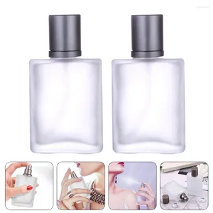 Vorratsflaschen Pflanzensprühflasche Nebelglasbehälter für Flüssigkeiten Hautpflege Unterverpackung