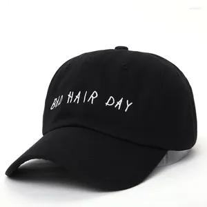 Ballkappen VORON Bad Hair Day Verstellbare Baseballkappe Unstrukturierte Papa-Mütze – modische Snapback-Hüte aus Baumwolle