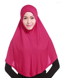 Roupas étnicas Mulheres Muçulmanas Instant Hijab Oração Capa Completa Chemo Cap One Piece Amira Cachecol Xales Véu Islâmico Ramadan Khimar Turban