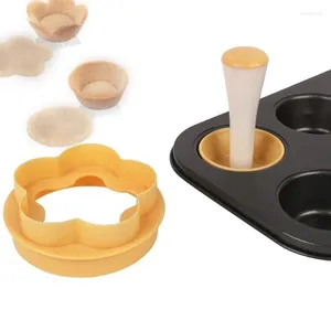 Bakning Mögel Cup Cake Mold Press Cookie Stamp 2st Set Mold Home Diy Tools Biscuit Cupcake Rice Ball Donut
