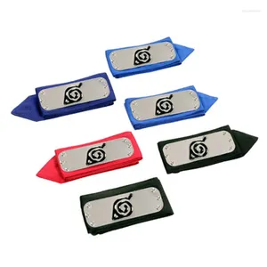 Parti Malzemeleri Brdwn Naruto Itachi Sasuke Kakashi Namikaze Minato Sakura Hinata Resmi Yetkilendirme Cosplay Ninja Head Band Saç Giyin