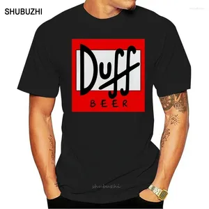 Erkekler Tişörtler Duff Mens T-Shirt Üstleri Tees Fitness Hip Hop Erkekler Tshirts Giyim Süper Büyük Boy