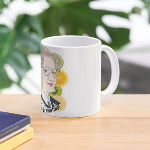 Canecas Sra. Doubtfire, administrado pela copo de caneca de café frutífero para o chá térmico
