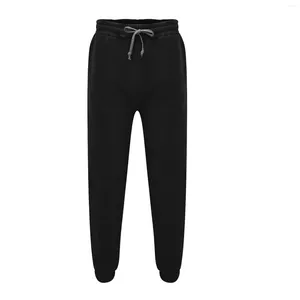 Pantaloni da uomo Sport casual Pantaloni lunghi dritti larghi Pantaloni causali per fitness Corsa Allenamento Patchwork Tinta unita