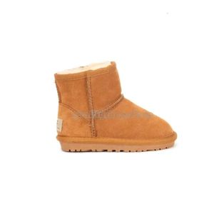 Designer Snow 3352 Stivali per bambini Uggskid Mini Boot Neonati australiani Ragazze Ragazzi Stivale caldo Scarpe da gioventù in pelle Stivaletti invernali Tasman Tazz Piattaforma Scarpe invernali 305