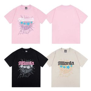 Men's T-shirts Shirt Sp5der Mens Designers Shirts Tops Man Casual Luxurys Clothing Spider Shorts Sleeve Clothes Summer TshirtsPV3T