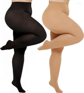 Women Socks Plus Size Tights For Semi Opaque Queen Nylon Pantyhose 120kg Super Elasti