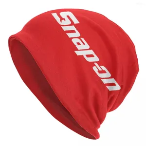 Berets Snap On Beanie Cap Unisex Winter Warm Bonnet Homme Knitted Hats Street Outdoor Ski Tools Skullies Beanies For Men Women