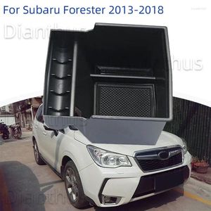 Organizador de carro para Subaru Forester 2013-2024 Console central Caixa de armazenamento de braço Bandeja Acessórios 2024 2014