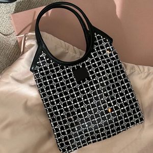 Diamond Designer Bag Artificial Crystal Tote Bag Women Handbags Fashion Chain Crossbody Bag Top Mirror Quality Luxury Shoulder Bags Steel Hardware Removable Strap