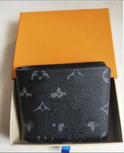 Designers plånböcker korta plånböcker korthållare designer män plånböcker kända för kvinnliga handväska avancerade lyxiga designers plånböcker med ruta 045