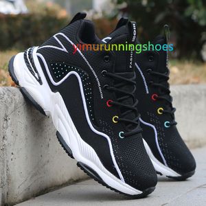 Men Sports Outdoor Basketball Shoes Air Cushion Sneakers Couple Shoes Breathable Sports Basketball Boots L42