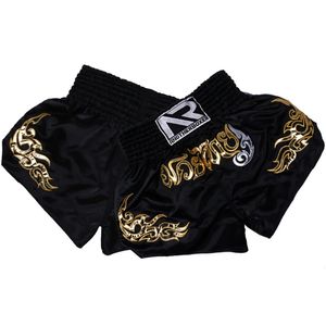 ملاكمة جذوع البالغين الأطفال الخفيفة القابلة للتنفس متينة Muay Thai Shorts رجل امرأة طباعة تصارع Sanda Kickboxing Boxe Short 240119