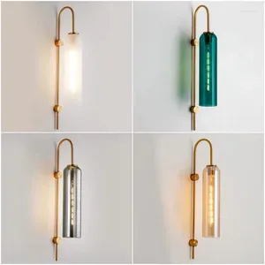 Wall Lamp Glass For Bedroom Bedside Living Room Hallway Restaurant Bar Sconce Light Fixture Bathroom Outdoor Indoor Lighting