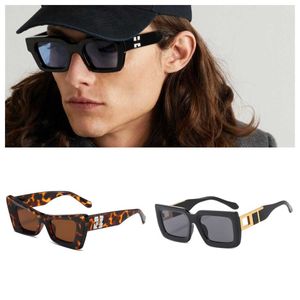 Designer Offs Weiße Sonnenbrille Mode OFF W Sonnenbrille Cooler Stil, Mode, klassische dicke Platte, schwarz, weiß, quadratischer Rahmen, Brillen, Brillen, Herrenbrillen mit Box BTX0